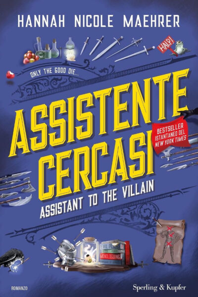 Copertina del libro Assistente Cercasi  diHannah Nicole Maehrer
