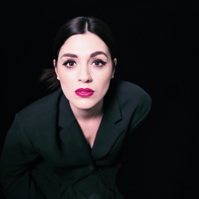 la scrittrice Giulia Muscatelli