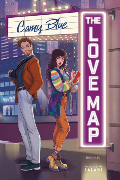 Copertina del libro The love map di Camy Blue