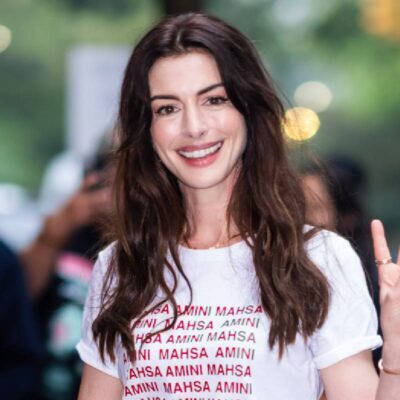 L'attrice Anne Hathaway