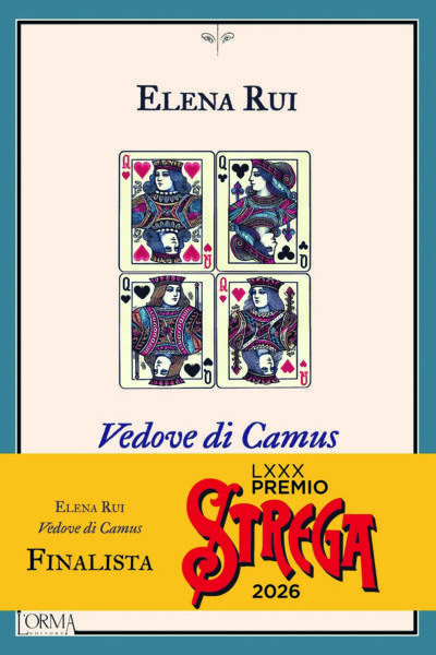 Copertina del libro Vedove di Camus di Elena Rui