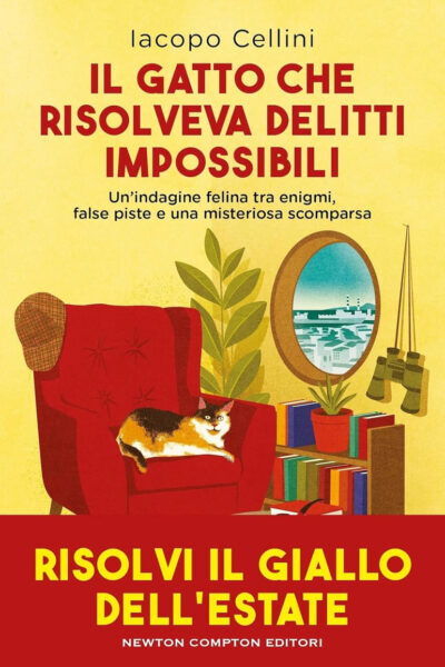 copertina del libro Il gatto che risolveva delitti impossibili di Iacopo Cellini