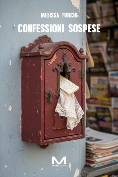 copertina del libro Confessioni sospese di Melissa Turchi